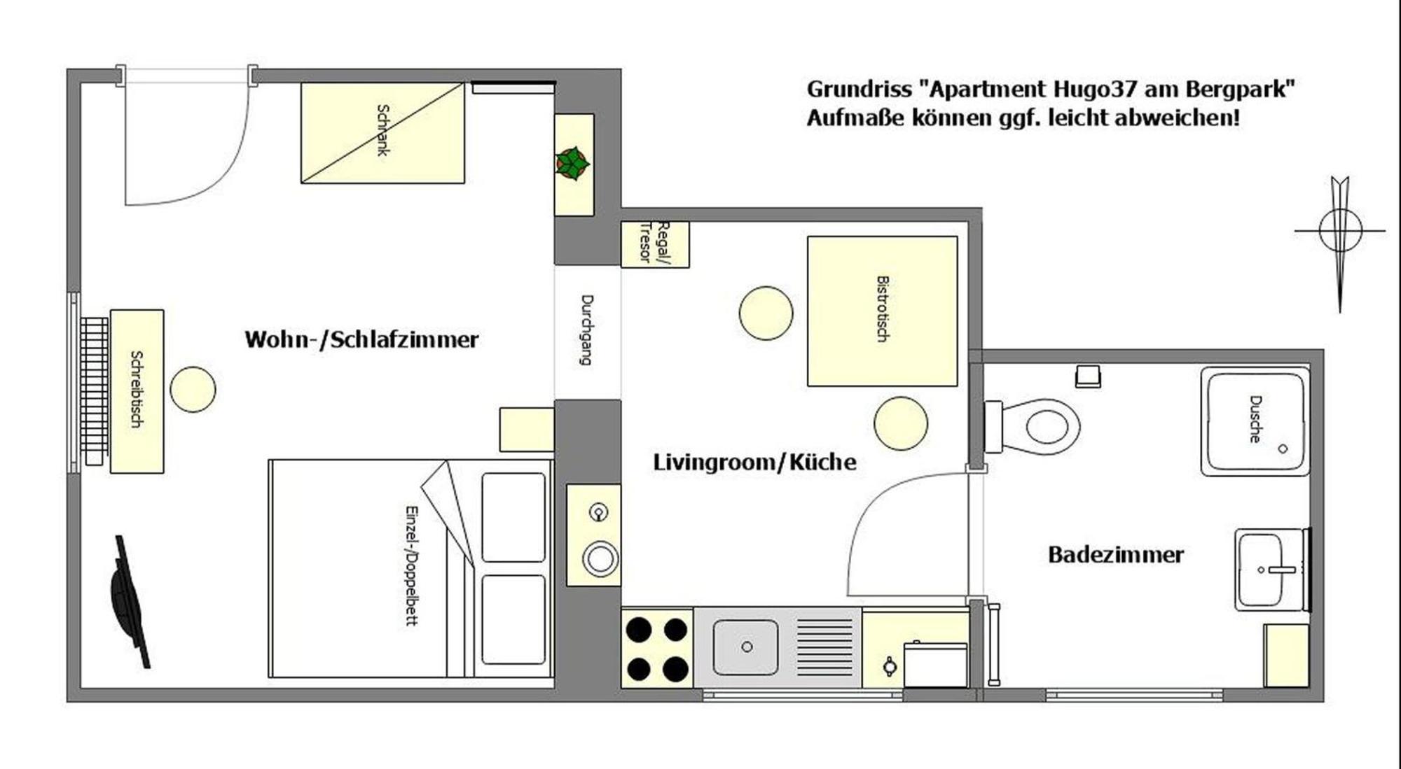 Apartment Hugo37 Am Bergpark Kassel Luaran gambar